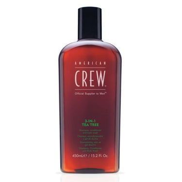 AMERICAN CREW_3-in-1 Tea Tree Shampoo, Conditioner & Body Wash_Cosmetic World